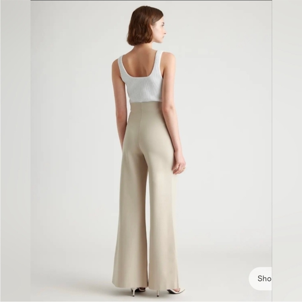 NWT Quince Ultra Point wide leg pants SZ M - Picture 7 of 9